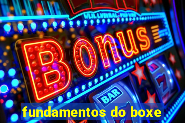 fundamentos do boxe